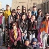 السياح الصينيين خلال زيارتهم لمصر "أرشيفية"