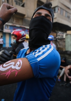تواصل الاحتجاجات المناهضة للحكومة في العاصمة العراقية "بغداد" وجنوبها
