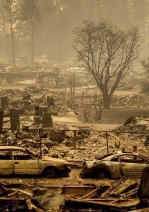 حرائق الغابات في كاليفورنيا
