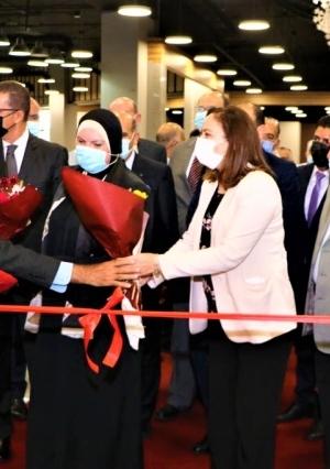 وزيرة التجارة والصناعة ونظيرتها الاردنية تفتتحان فعاليات الدورة الـ 14 لمعرض المنتجات المصرية بالعاصمة عمان