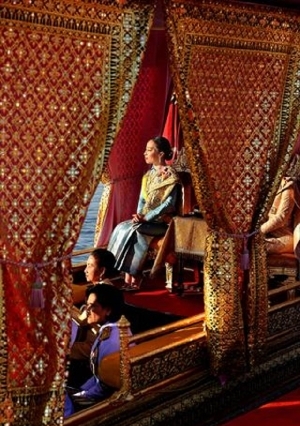 موكب البارجة الملكي  الحدث الأخير لتتويج ملك تايلاند مها فاجيرالونجكورن