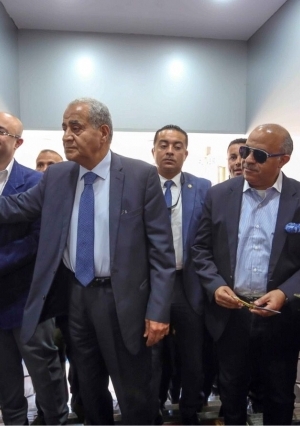 وزير التموين يفتتح مكتب السجل التجاري النموذجي بمحافظة بنى سويف