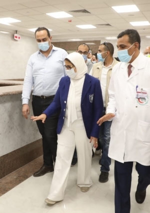 وزيرة الصحة تتفقد مجمع الأقصر الطبي الدولي.. وتؤكد: سيصبح أكبر الصروح الطبية لخدمة أهالي إقليم جنوب الصعيد
