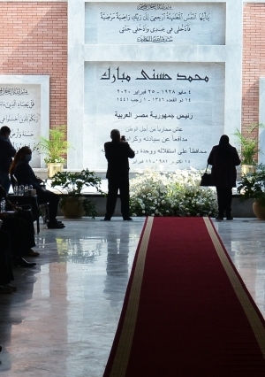 زكرى وفاه الرئيس السابق محمد حسنى مبارك تصوير عدنان عماد