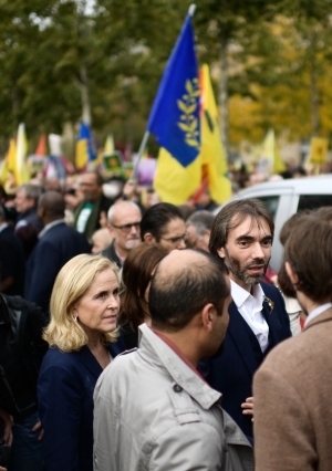 مظاهرة في فرنسا لدعم الأكراد