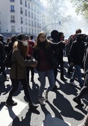 مظاهرات في فرنسا ضد القانون الجديد بالتزامن مع عيد العمال