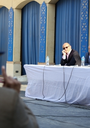 ندوة المخرج شريف عرفة ضمن فاعليات مهرجان القاهرة السينمائى