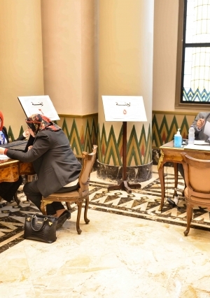 اول ايام استقبال نواب مجلس الشيوخ تصوير هشام محمد