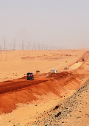 وزير النقل ومحافظ أسوان يتفقدا مشروعات إزدواج الطريق الصحراوي الغربي ومحاور وكباري كلابشة