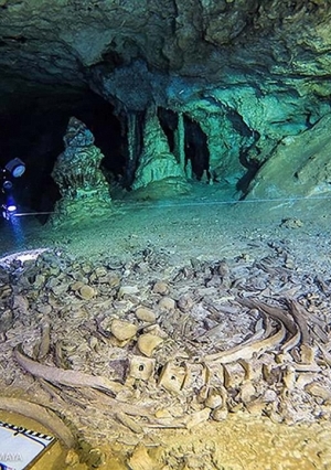 اكتشاف أكبر كهف تحت الماء في المكسيك يعود لأكثر من 2 مليون سنة