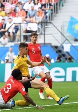 بلجيكا تحصد برونزية مونديال روسيا بثنائية في إنجلترا