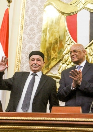 الجلسه العامه لمجلس النواب بحضور رئيس مجلس النواب الليبي