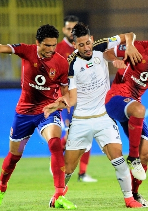 مباراة الأهلي والوحدة الإماراتي في البطولة العربية