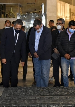 وزير السياحة والآثار يتفقد متحف عواصم مصر بالعاصمة الإدارية الجديدة