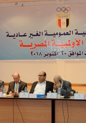 اجتماع اللجنة الاوليمبية - تصوير محمود صبرى