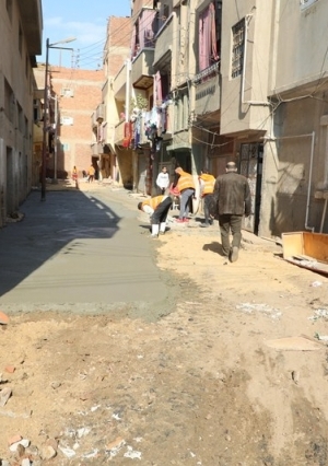 محافظ المنوفية يتابع أعمال تطوير شوارع العزبة الغربية وكوبري عمر أفندي