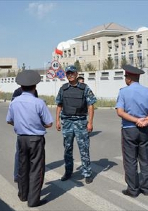 ثلاثة جرحى في هجوم انتحاري على السفارة الصينية في قرغيزستان
