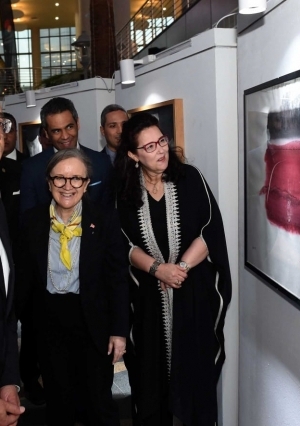 رئيس الزراء معرض فنون الخط تونس دمسرح الاوبرا