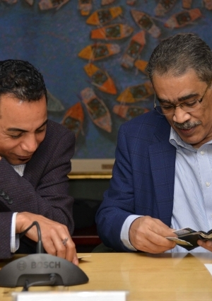 ضياء رشوان يتقدم بأوراق ترشيحه لإنتخابات نقابة الصحفيين