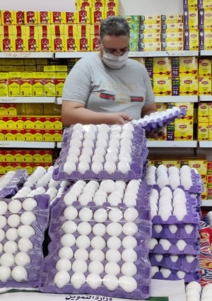 طرح البيض في المجمعات الاستهلاكيه بسعر مخفض
