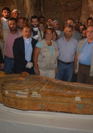 وزير الآثار يفتتح مقبرة أثرية جديدة بالأقصر