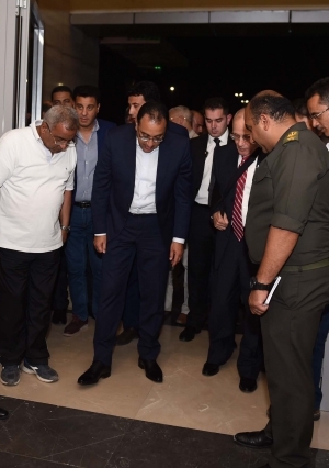 زيارة ليلية لرئيس الوزراء لاستاد القاهرة لمتابعة ترتيبات بطولة أفريقيا