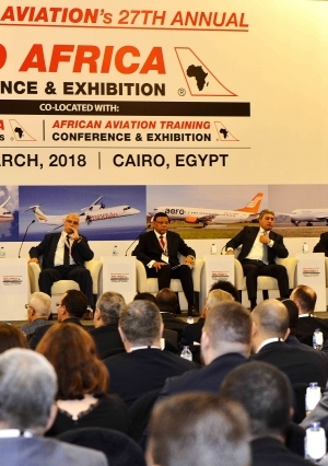 وزير الطيران يفتتح مؤتمر ومعرض صيانة الطائرات بإفريقيا