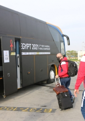مصر للطيران تستقبل منتخب فرنسا لكرة اليد