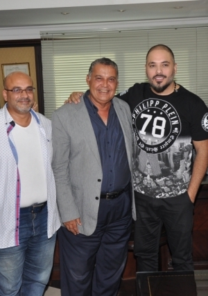 رامى عياش يحتفل بتعاقده مع شركة مزيكا