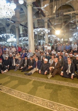 احتفالية الإسراء والمعراج بجامع الحسين