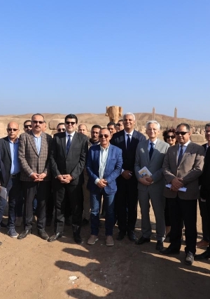 افتتاح مركز زوار صان الحجر بمحافظة الشرقية.