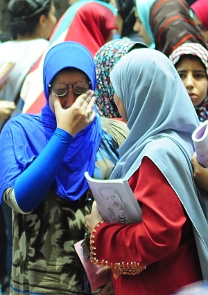 بكاء طلاب الثانوية بالإسكندرية بعد امتحان الكيمياء