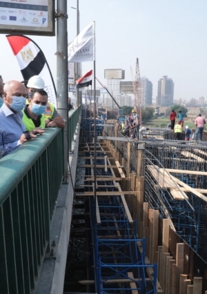 وزير النقل يتابع أعمال نقل المرافق و معدلات تنفيذ أعمال التطوير والصيانة الشاملة بالطريق الدائري حول القاهرة الكبرى