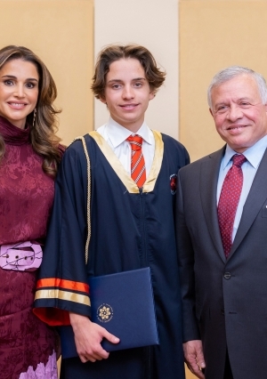 حفل تخريج الأمير هاشم بن عبدالله الثاني من مدرسة كينغز أكاديمي مادبا، الأردن