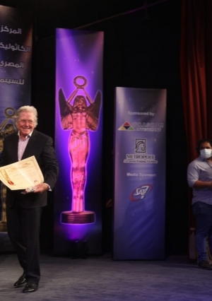 تكريم نجوم الفن من حفل تكريمات مهرجان الكاثوليكي المصري للسينما