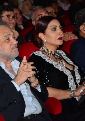 الجوكر وووفاء عامر في حفل إفتتاح مهرجان الرباط الدولي لسينما المؤلف