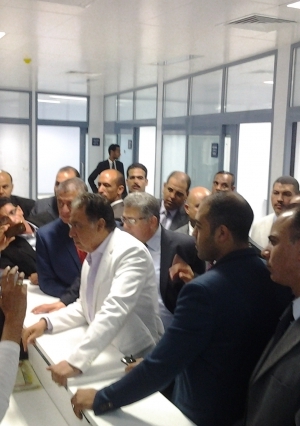 وزيرا الصحة والتعليم العالي يتفقدان مستشفى كفر الشيخ الجامعي