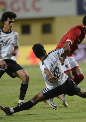 مباراة الأهلي وتليفونات بني سويف في بطولة كأس مصر