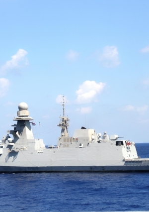 البحرية المصرية تنفذ تدريبات مع قوات من إيطاليا واليونان وكوريا
