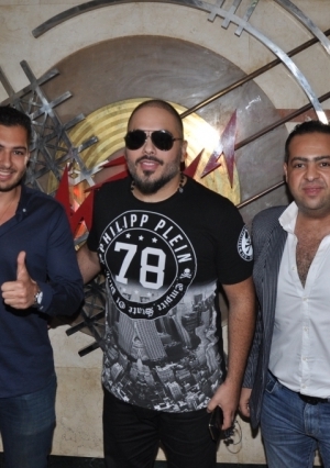 رامى عياش يحتفل بتعاقده مع شركة مزيكا