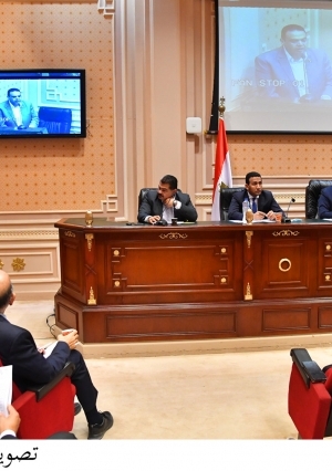 أجتماع لجنة النقل برئاسة النائب علاء عابد رئيس اللجنة