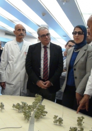 وزيرة الصحة تتفقد مركز مجدي يعقوب لعلاج القلب في أسوان