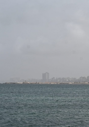 طقس غائم غير مستقر في الإسكندرية.. أتربة ورياح على عدة مناطق