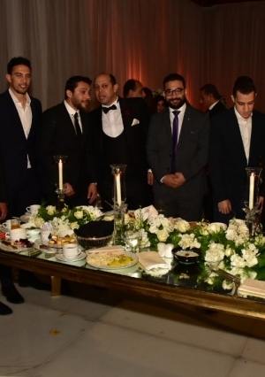 حفل زفاف نجل أحمد سليمان بحضور نجوم الرياضة