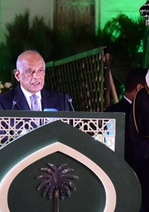 "مدبولي" ورئيس مجلس النواب في احتفال السفارة السعودية بالعيد الوطني للمملكة
