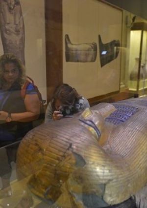 احتفالية بالمتحف المصري بحضور وزراء ومسؤولين