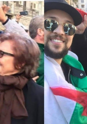 مشاركة نسائية واسعة في احتجاجات الجزائر