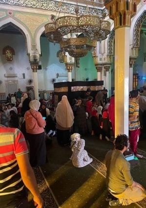 مسجد في بني سويف يحاكي مناسك الحج للأطفال