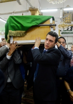 جنازة الإعلامية الراحلة صفاء حجازي