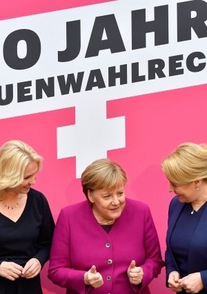 احتفالية مرور 100 عام على حصول النساء على حق التصويت بالانتخابات الألمانية